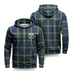 Lammie Tartan Crest Hoodie