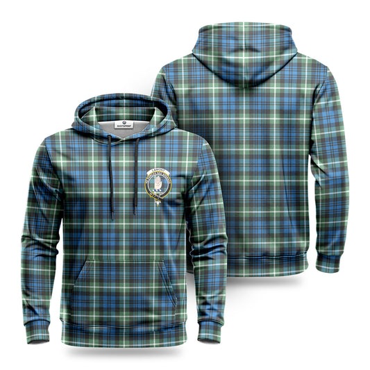 Lamont Ancient Tartan Crest Hoodie 1500