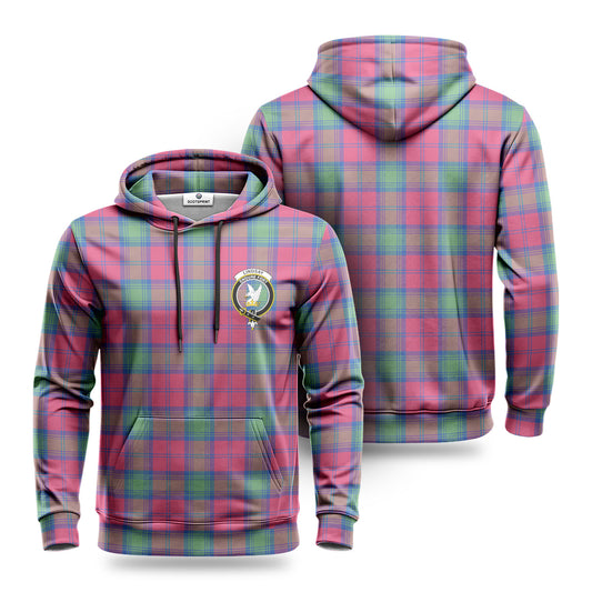 Lindsay Ancient Tartan Crest Hoodie 1500