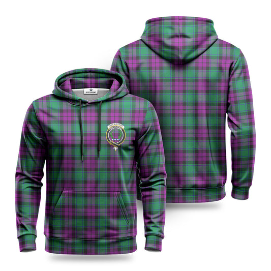 MacArthur – Milton Tartan Crest Hoodie 1500