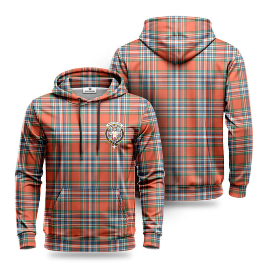 MacFarlane Ancient Tartan Crest Hoodie 1500