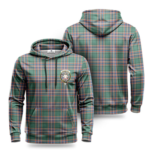 MacFarlane Hunting Ancient Tartan Crest Hoodie 1500