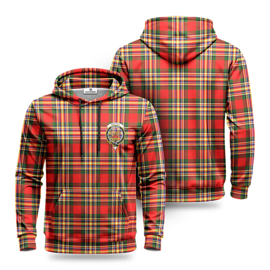 MacGill Modern Tartan Crest Hoodie 1500