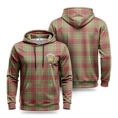 MacGillivray Hunting Ancient Tartan Crest Hoodie