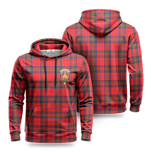 MacGillivray Modern Tartan Crest Hoodie 1500