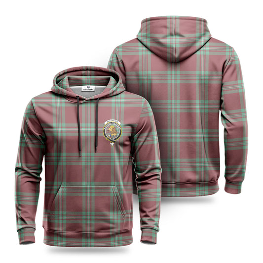 MacGregor Hunting Ancient Tartan Crest Hoodie 1500