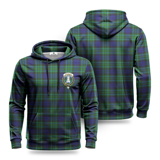 McCallum Modern Tartan Crest Hoodie 1500