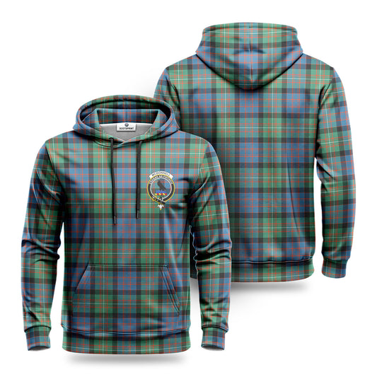 McDonnell of Glengarry Ancient Tartan Crest Hoodie 1500