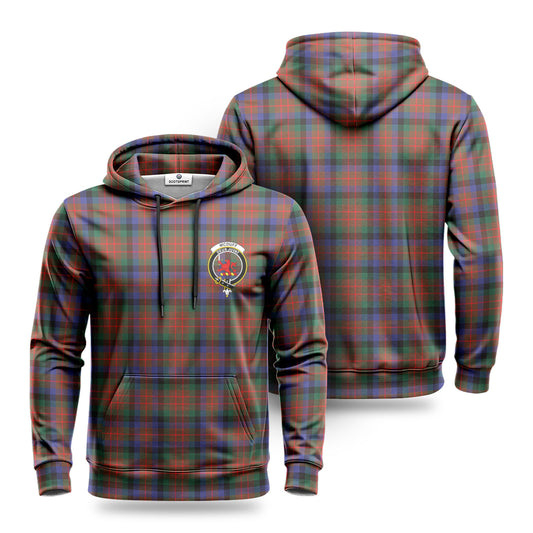 McDuff Hunting Modern Tartan Crest Hoodie 1500