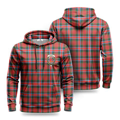 McDuff Modern Tartan Crest Hoodie