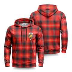 McIver Modern Tartan Crest Hoodie