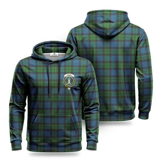 McKay Modern Tartan Crest Hoodie 1500