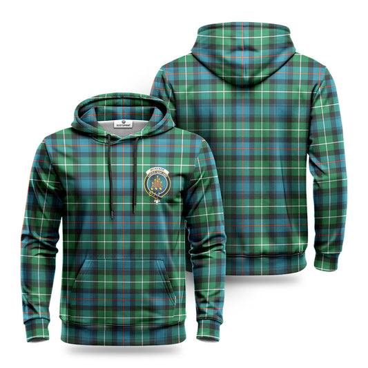 McKenzie Ancient Tartan Crest Hoodie 1500