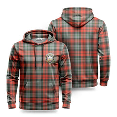 McLachlan Weathered Tartan Crest Hoodie