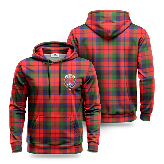 McNaughten Tartan Crest Hoodie 1500