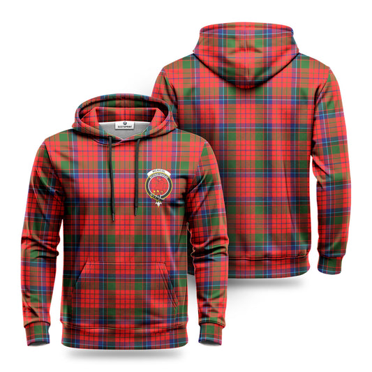 McNicol (of Scorrybreac) Tartan Crest Hoodie 1500