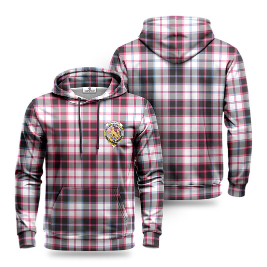 McPherson Hunting Modern Tartan Crest Hoodie 1500