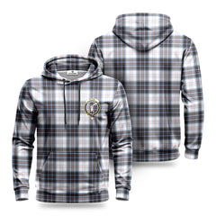 McRae Dress Modern Tartan Crest Hoodie