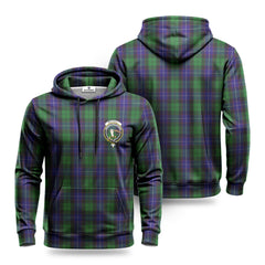 Mitchell Tartan Crest Hoodie