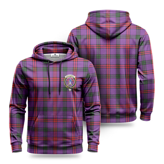 Montgomery Modern Tartan Crest Hoodie 1500