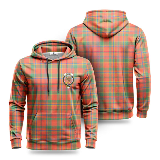 Munro Ancient Tartan Crest Hoodie 1500