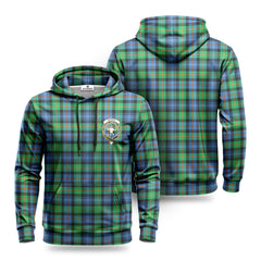 Murray of Atholl Ancient Tartan Crest Hoodie