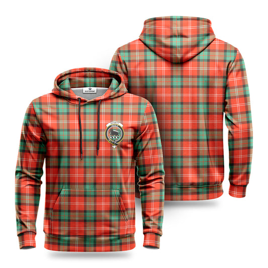 Nesbitt Ancient Tartan Crest Hoodie 1500