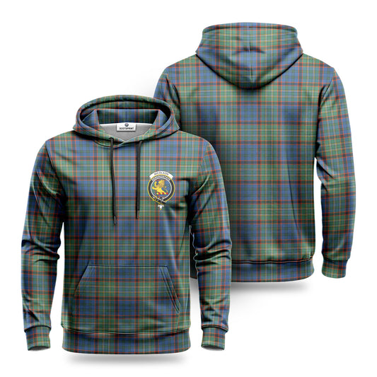 Nicolson Hunting Ancient Tartan Crest Hoodie 1500