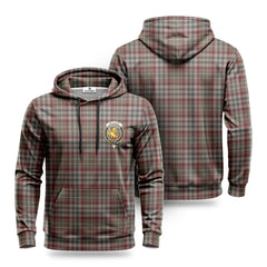 Nicolson Hunting Weathered Tartan Crest Hoodie