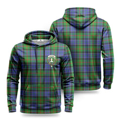 Paterson Tartan Crest Hoodie