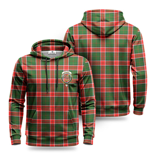 Pollock Tartan Crest Hoodie 1500