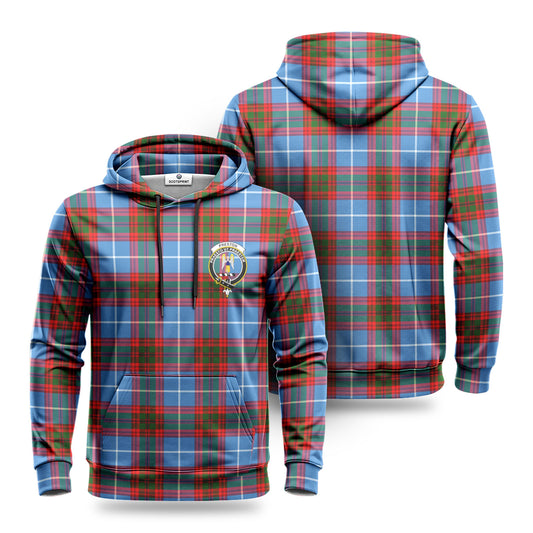 Preston Tartan Crest Hoodie 1500