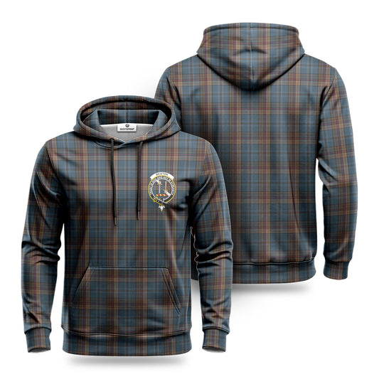 Renton Tartan Crest Hoodie 1500