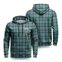 Rose Hunting Ancient Tartan Crest Hoodie