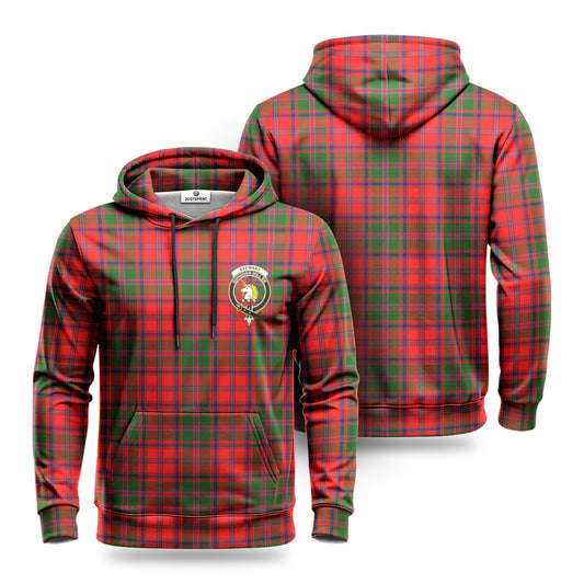 Stewart of Appin Modern Tartan Crest Hoodie 1500