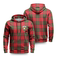 Stewart of Appin Modern Tartan Crest Hoodie