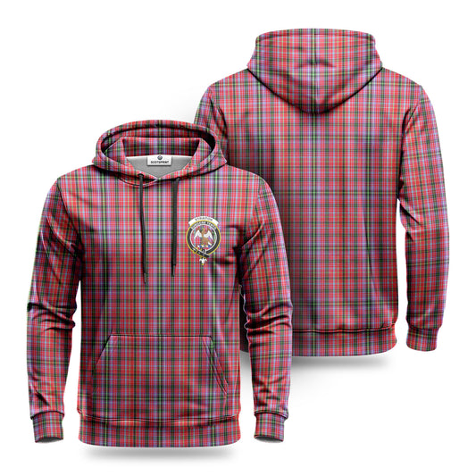 Straiton Tartan Crest Hoodie 1500