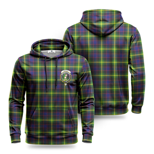 Watson Modern Tartan Crest Hoodie 1500