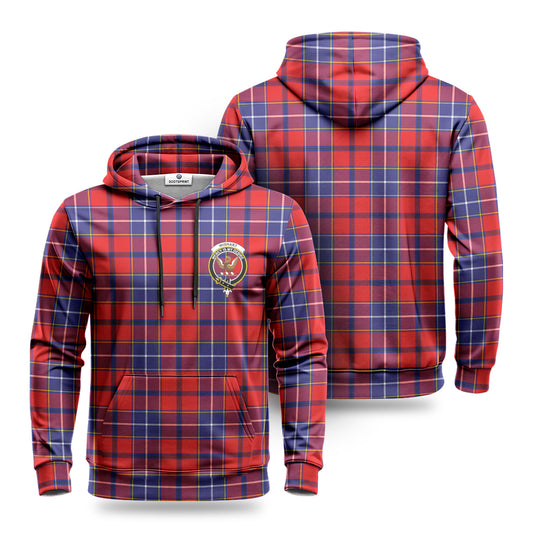 Wishart Dress Tartan Crest Hoodie 1500