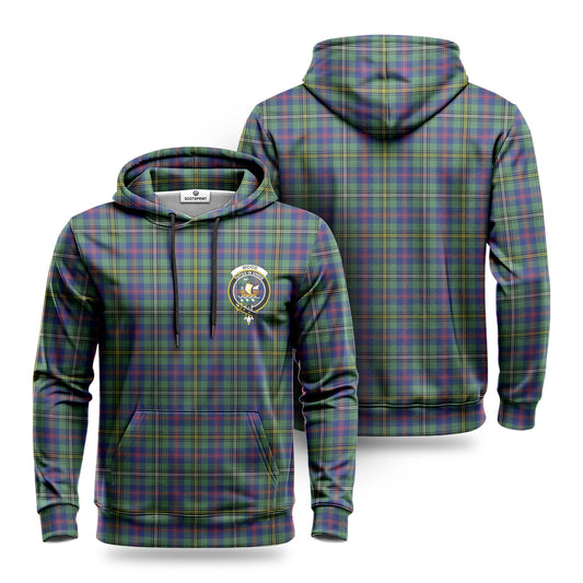 Wood Tartan Crest Hoodie 1500