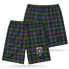 Murray of Atholl Modern Tartan Crest Men's Beach Shorts