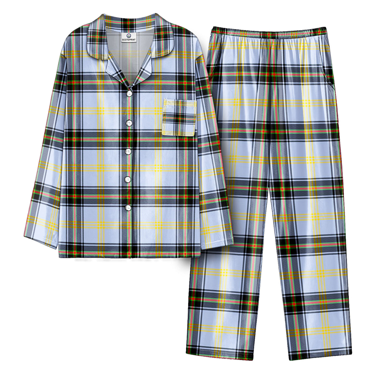 Bell of the Borders Tartan Pajama Set