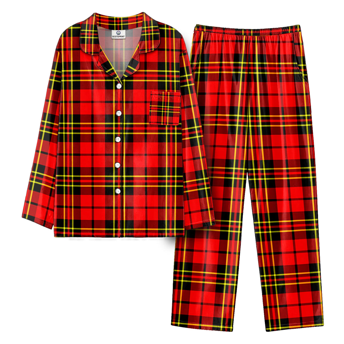 Brodie Modern Tartan Pajama Set