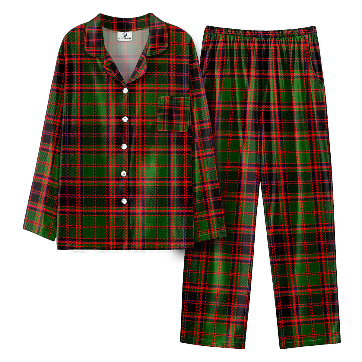 Buchan Modern Tartan Pajama Set