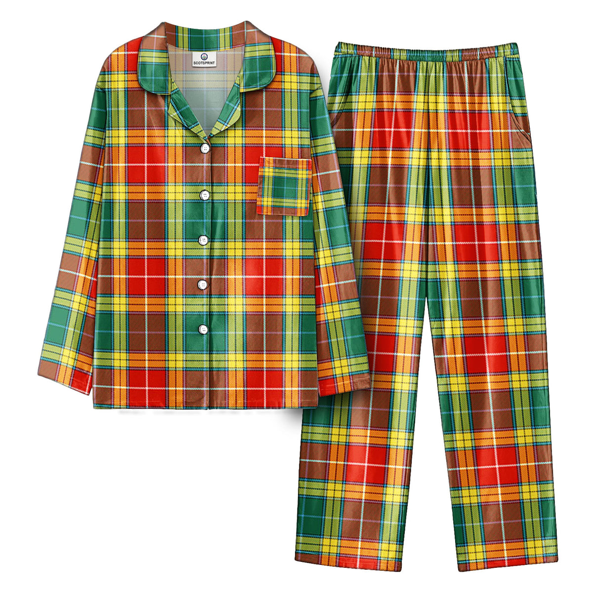 Buchanan Old Sett Tartan Pajama Set