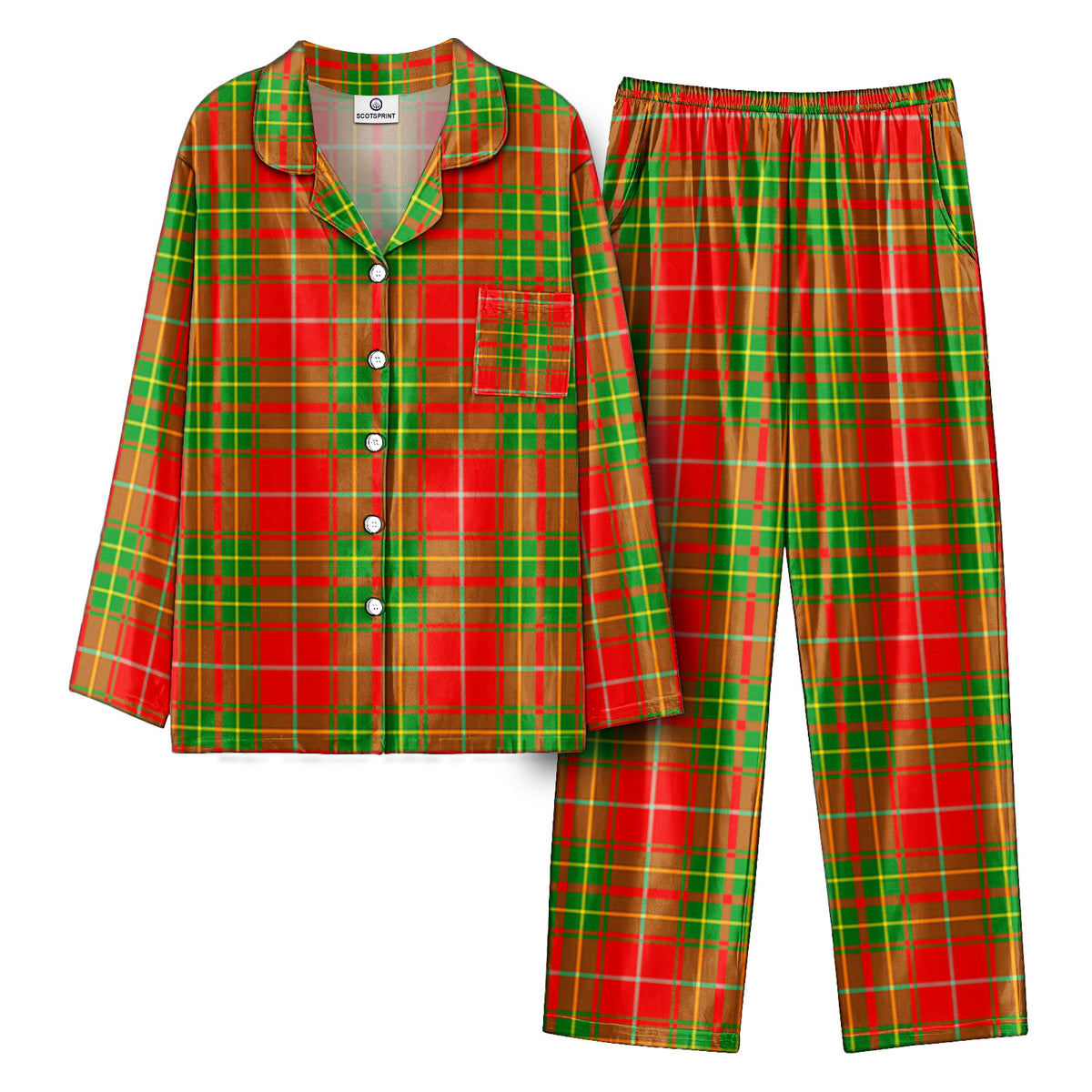 Burnett Ancient Tartan Pajama Set