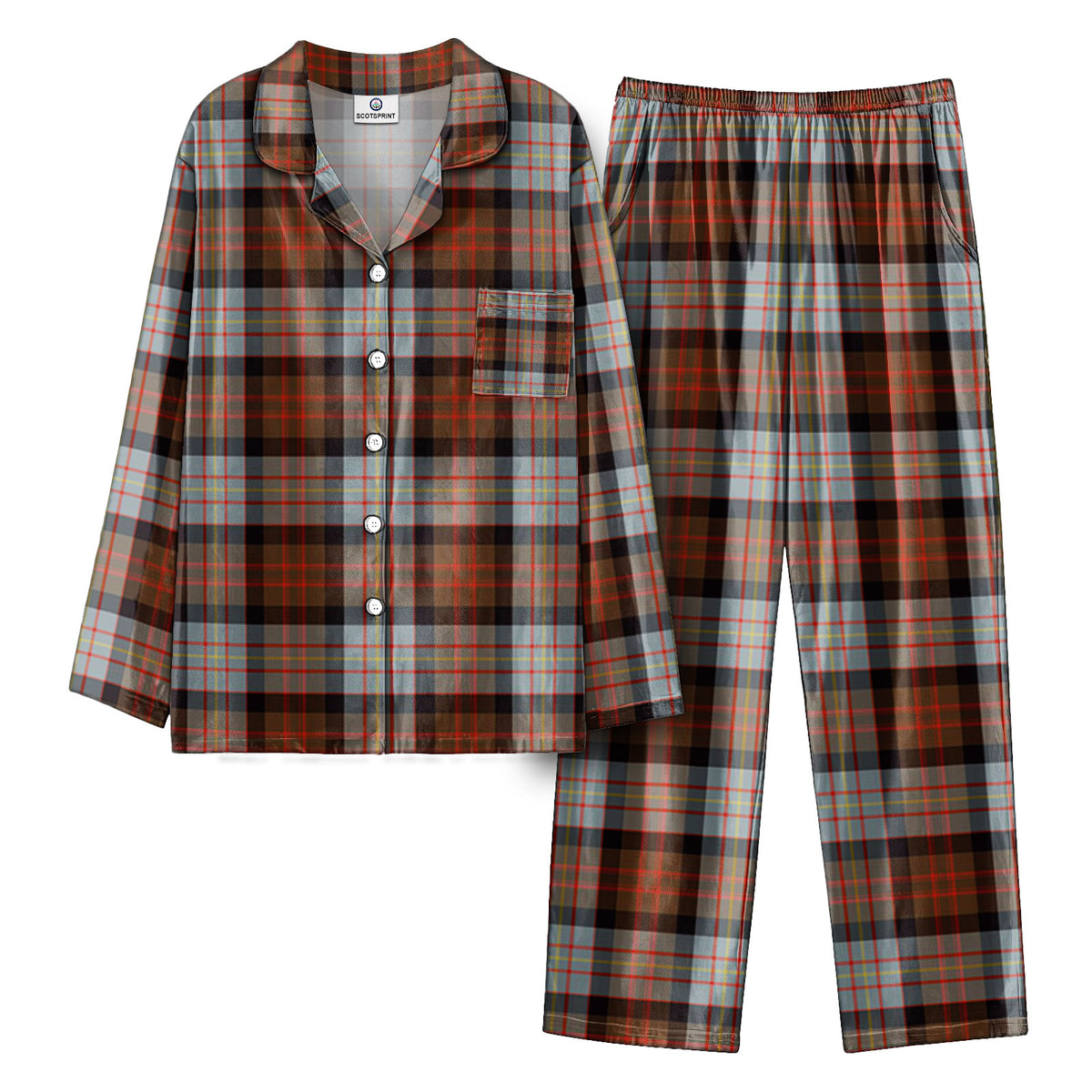 Cameron of Erracht Weathered Tartan Pajama Set