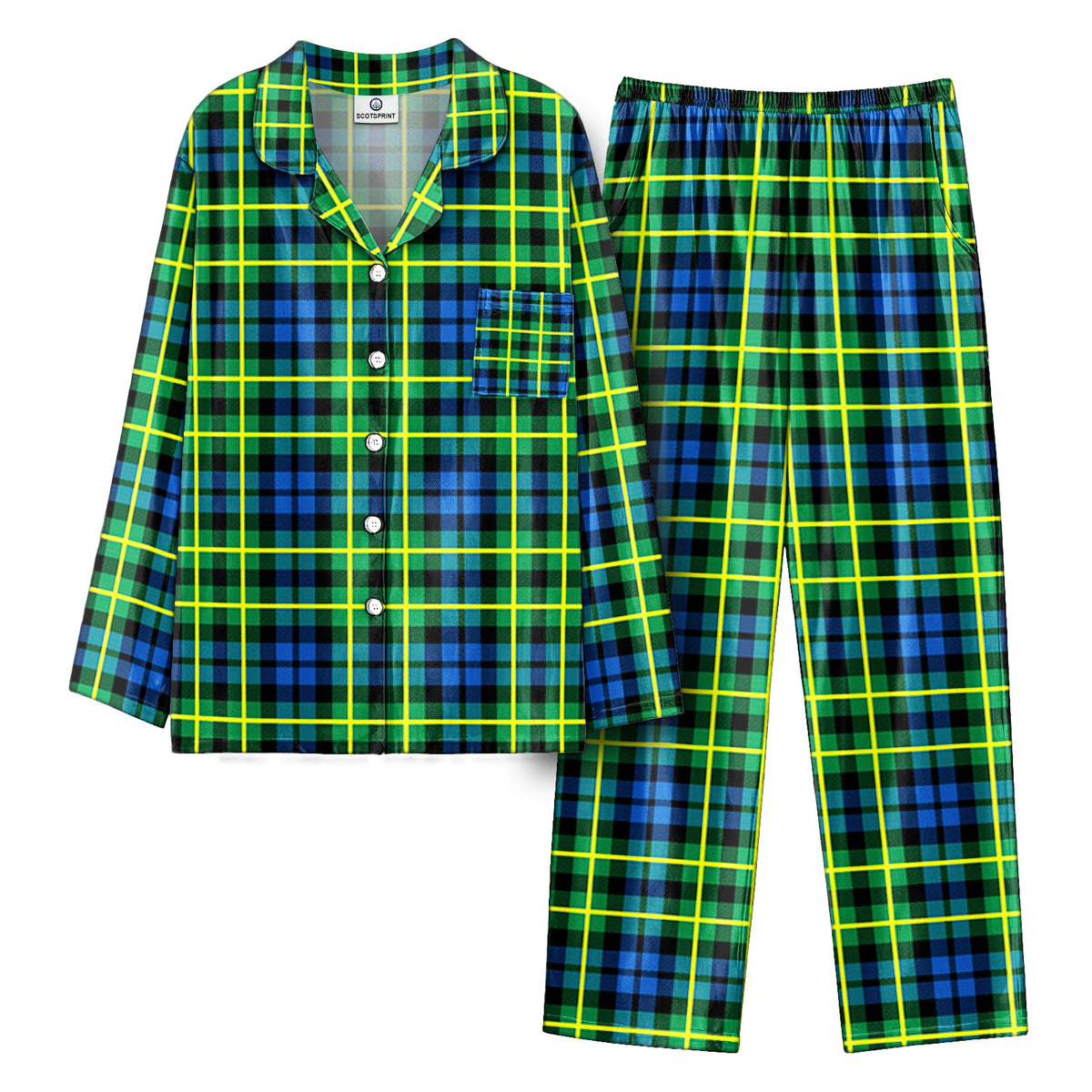 Campbell of Breadalbane Ancient Tartan Pajama Set