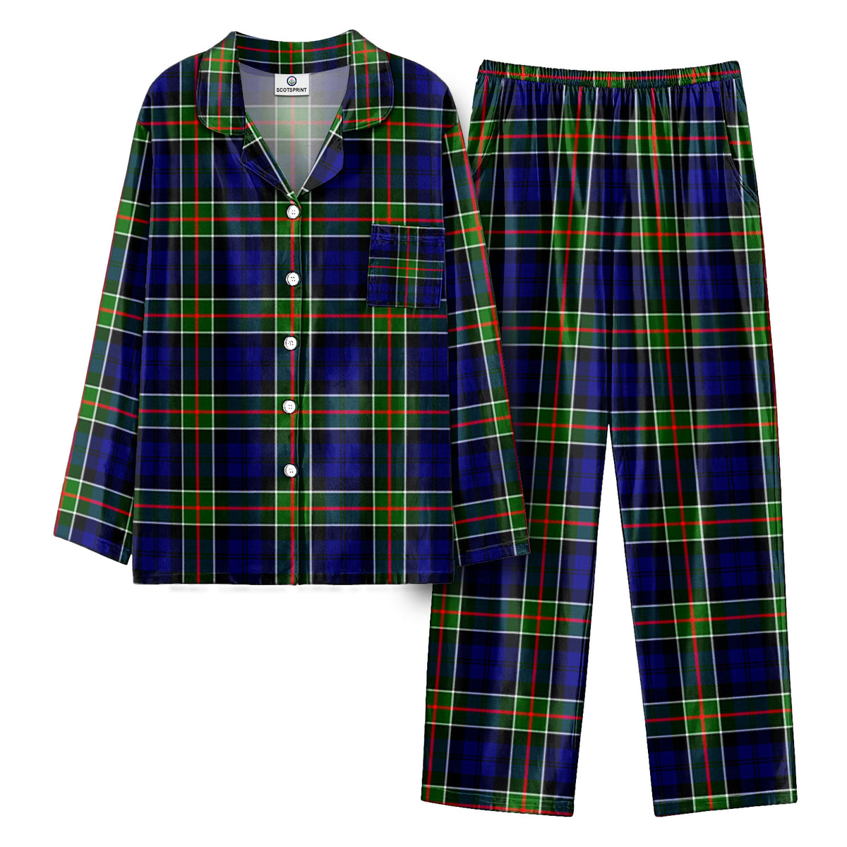 Colquhoun Modern Tartan Pajama Set