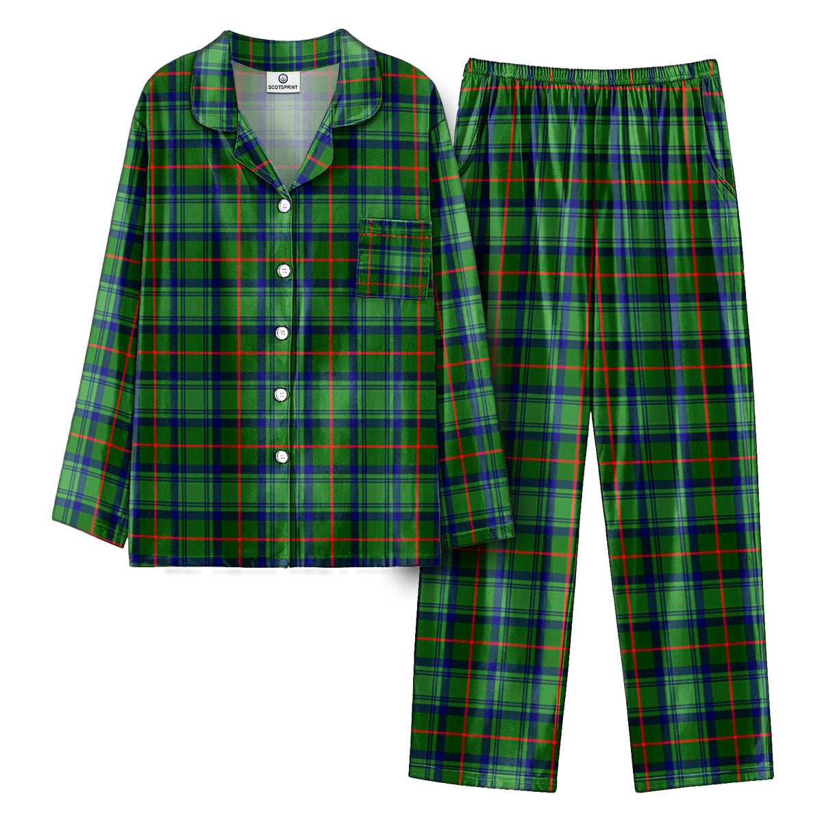 Cranstoun Tartan Pajama Set